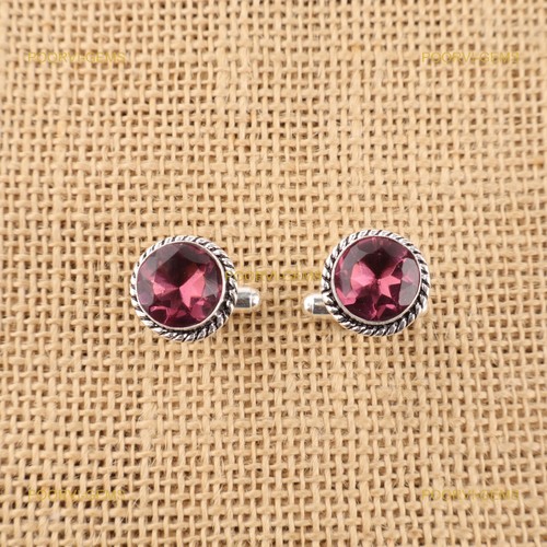 Boutons manchette argent - de,