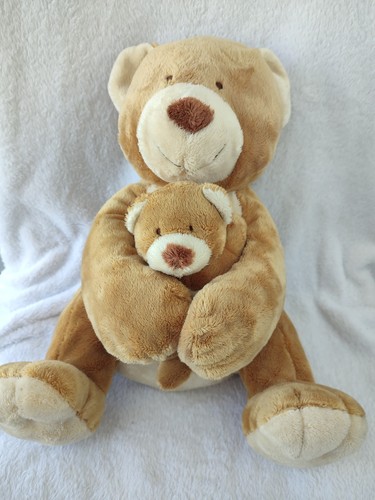 Grand doudou assis peluche - grand,