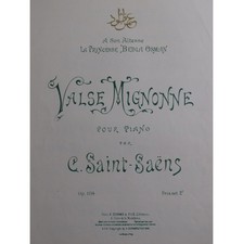 SAINT-SAËNS Camille Valse