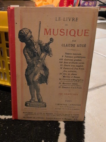 Livre musique par claude - livre,