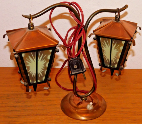 Vintage 1960 lampe table - de,