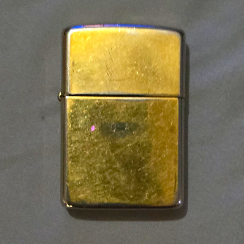 Zippo bradford brass gold - zippo, bradford,