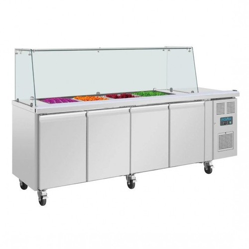 Comptoir inox réfrigéré - , de