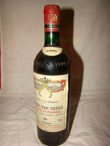 Bouteille 75cl lalande de - "lalande,