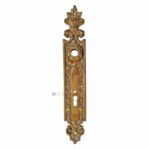 Plaque longue antique - longue, lions