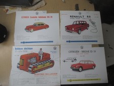 Lot de 4 Planches Joustra