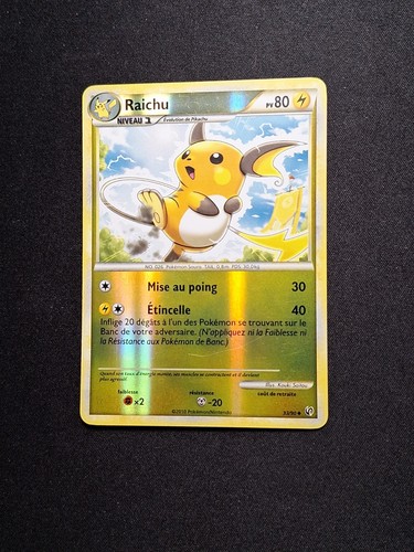 Reverse raichu hgss - reverse, 33/90