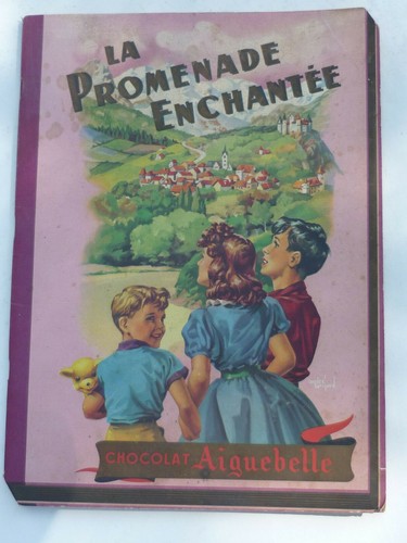 Album publicitaire chocolat