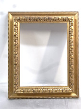 🇫🇷 ANCIEN CADRE EN BOIS DORÉE PEINTURE ENCADREMENT TABLEAU HUILE AQUARELLE