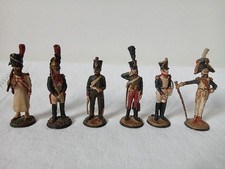 6 Soldats étain/ Médailler