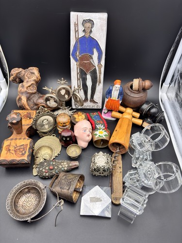 Lot brocante bibelots ancien - bibelots,