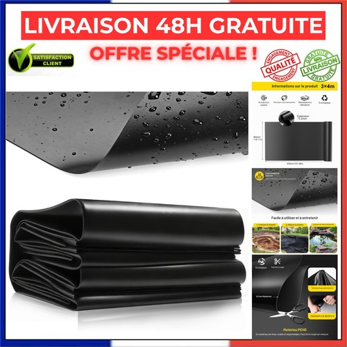 Bâche souple bassin 3 m - bâche, x