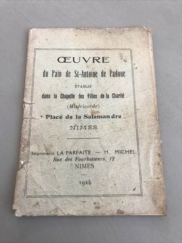 Ancien petit livre - ancien, religieux