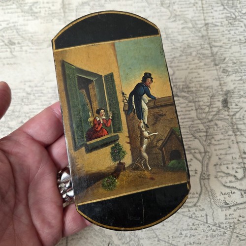 Etui lunettes ancien - etui,
