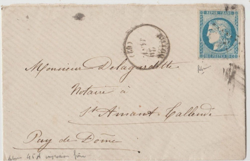 Rare sur lettre - rare,