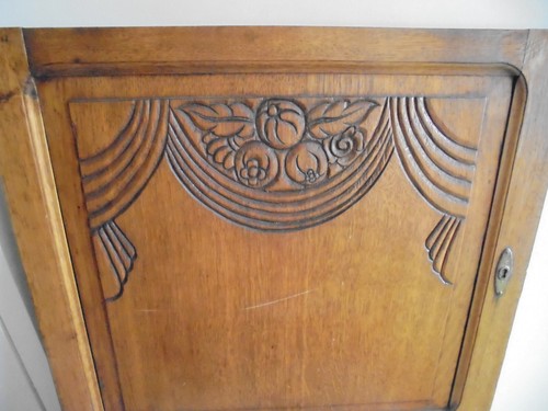 Art deco ancienne porte de - art,