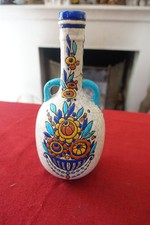 bouteille En Faïence  Charles Catteau Boch Keramis La Louviere Art Deco Belgique