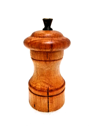 Cylindrical beech pepper mill - beech,