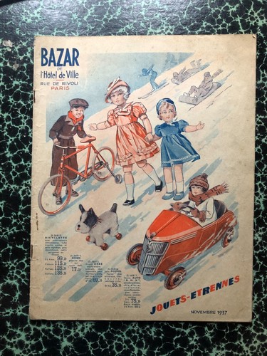 Catalogue jouets bhv - , 1937