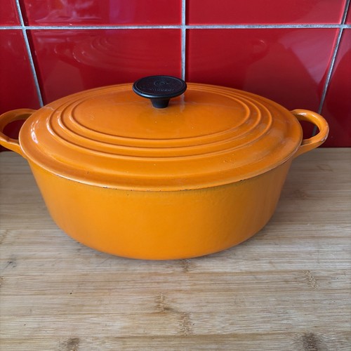 Creuset cocotte ovale en - le,