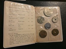 Japan 1972 Mint Bureau 6 Piece coin set ? UNC