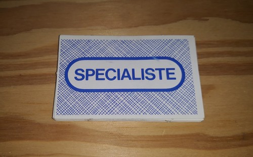 Lot cartes specialiste - de,