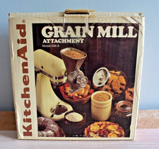 Vtg KitchenAid Grain Mill Grinder Mixer Attachment Model GMA New Other Open Box
