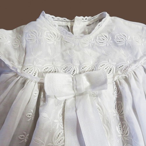Robe bapteme bonnet vintage - bapteme,