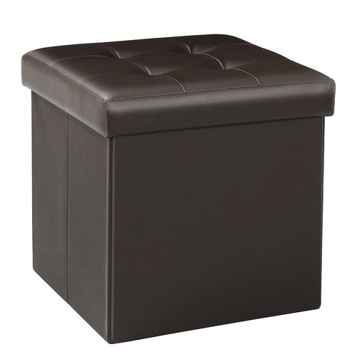 Pouf rangement pliable - rangement,