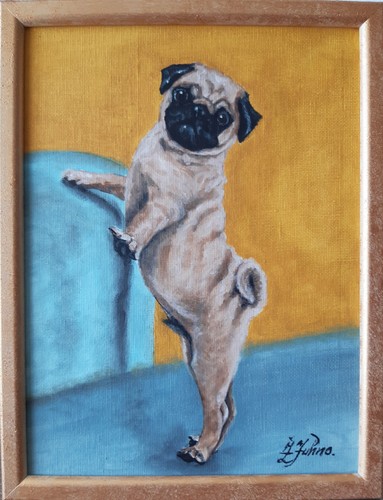 Peinture originale carlin