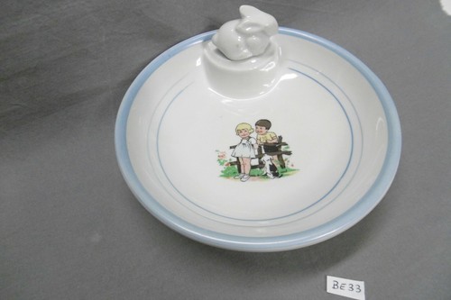Ancienne assiette bouillie - ancienne,