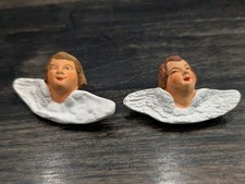 Marcel Carbonel Santons Hanging Angel "Ange a Suspendre" Ornaments Lot of 2