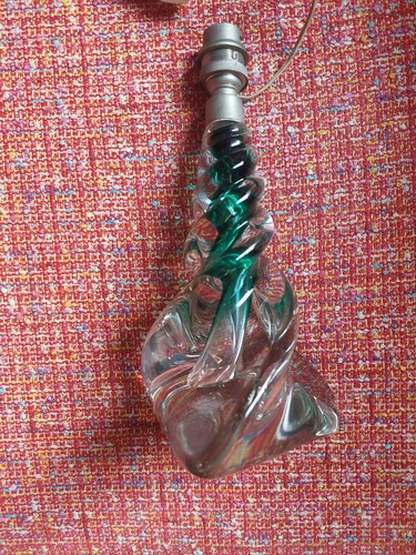 Pied lampe pâte verre - lampe,