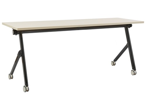 Bureau pliant rectangulaire - rectangulaire, à