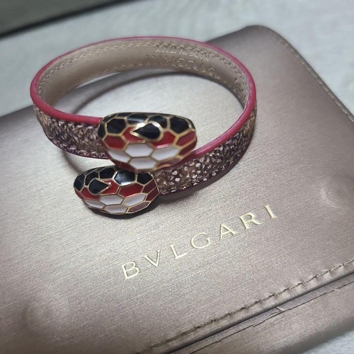Bracelet cuir bulgari - en,