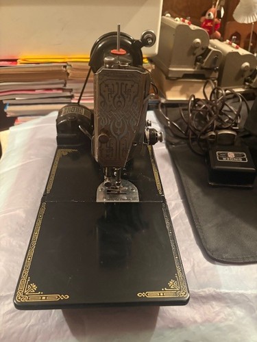Machine coudre singer 221k - à,