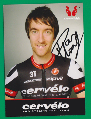 Cyclisme carte cycliste daniel - carte,