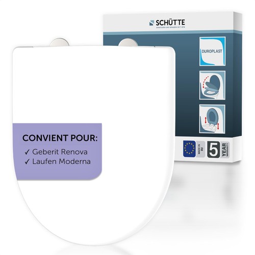 Abattant compatible avec - abattant, wc
