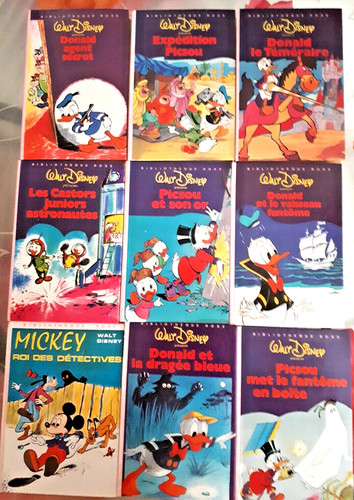 Walt disney lot - livres, donald