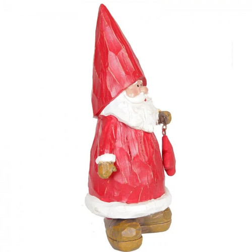 Statue père noël résine - noël,
