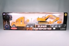 LE1049 FX TOYS 30468 1/32 Super Transporter Excavator Trailer Truck 60cm R/C