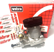 Webra Speed 52 Heli Engine Vintage w/ Promix II Carb. Vintage Rare