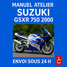 Manuel Atelier Suzuki GSXR 750