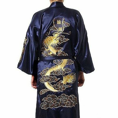 Peignoir kimono satin - peignoir, en