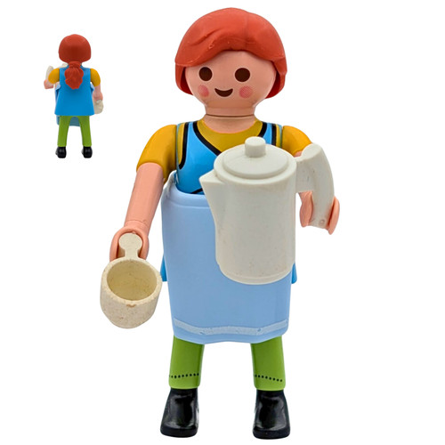 Playmobil figurine serveuse - playmobil,