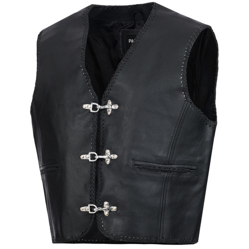 Paulgos gilet cuir - paulgos,