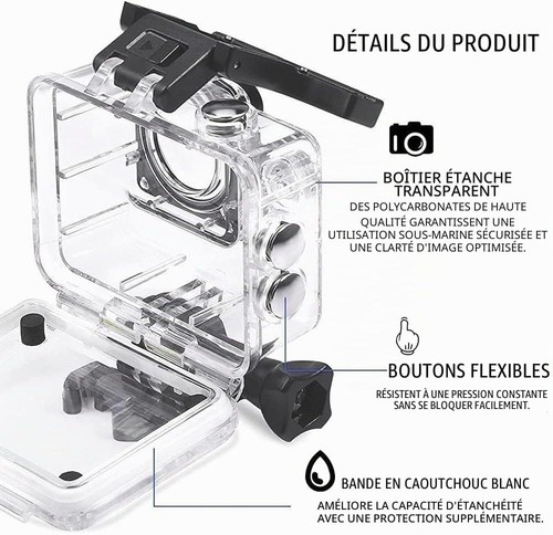 Boîtier étanche caméra
