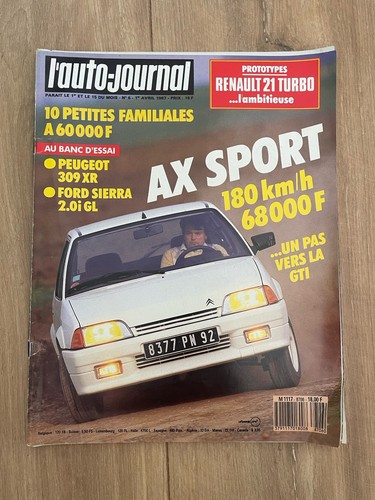 Revue auto journal - 6, 1987