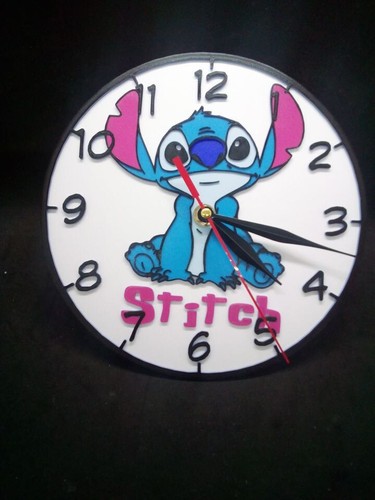 Horloge murale stitch - horloge,