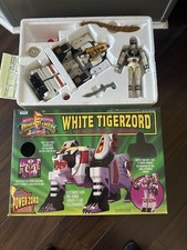Mighty Morphin Power Rangers Legacy White Tigerzord Megazord MMPR in Box